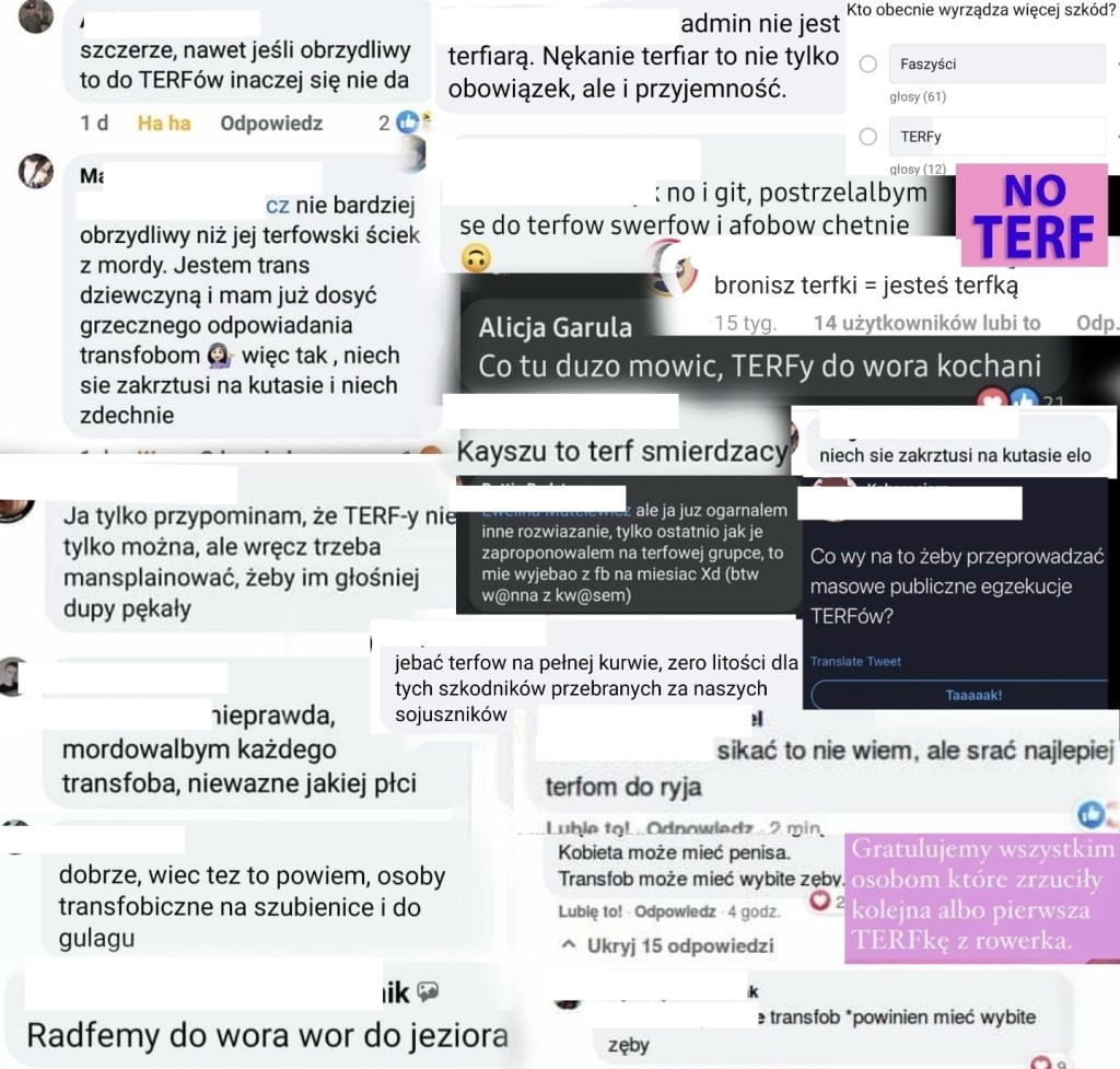 DLACZEGO TERF TO SLUR A NAWET JĘZYK NIENAWIŚCI WOBEC&nbsp;KOBIET?