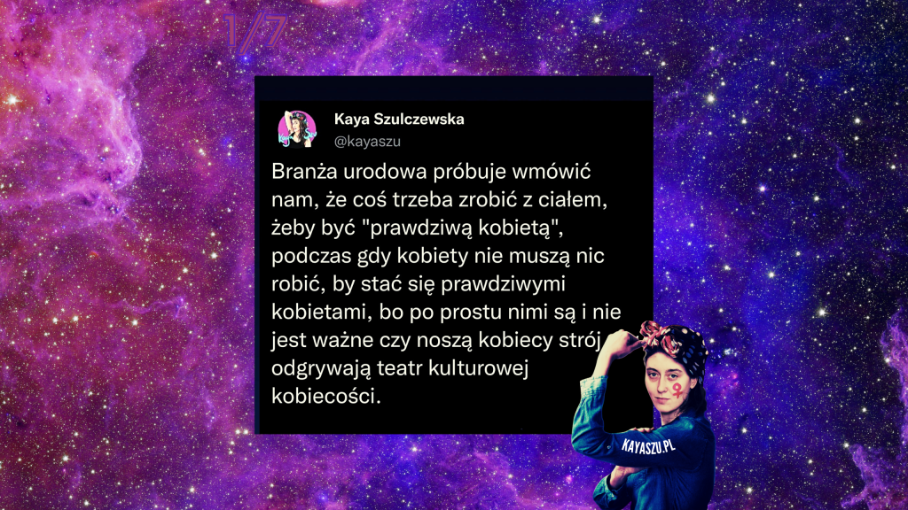 Bycie kobietą to fakt, a nie&nbsp;przebranie.